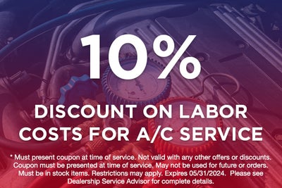 10% Off Labor AC Service